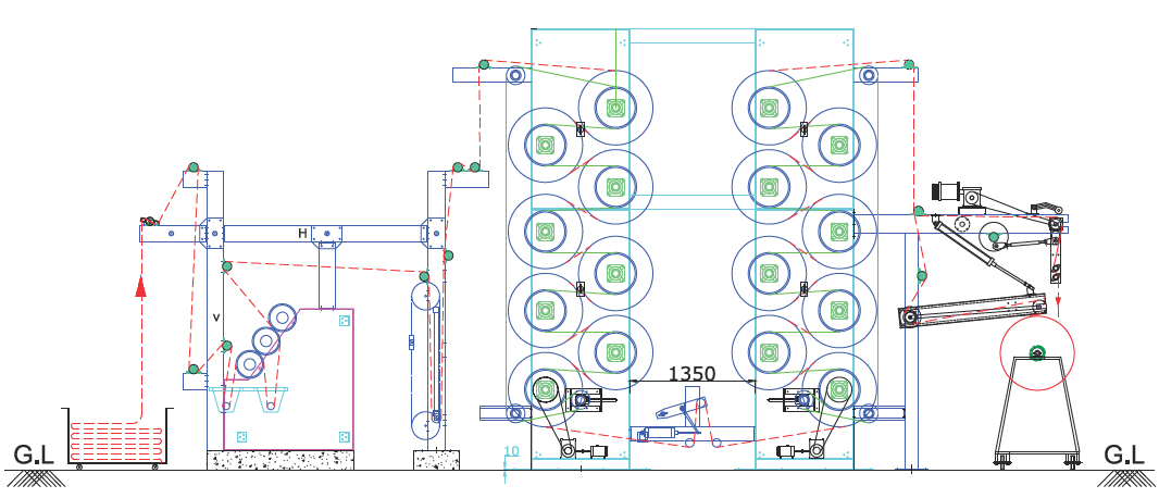 4 Chamber Float Dryer Machine